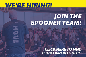 Image text says, " We're hiring. Join the Spooner team. Click here to find your opportunity.